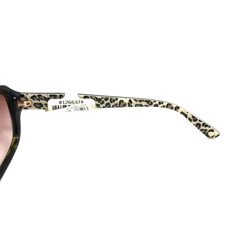 Bebe Sunglasses FINEST BB7080 215 Tortoise Brown Frames with Red Gradient Lenses